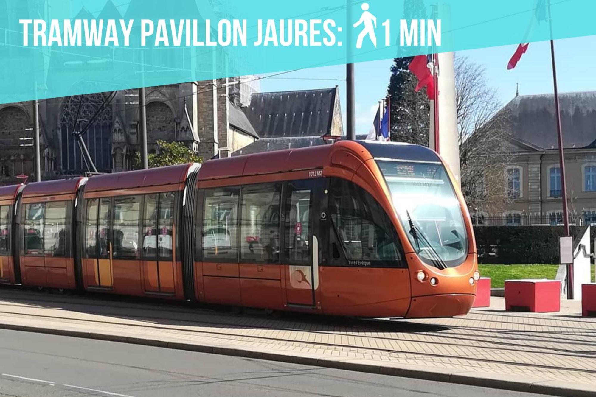 Tramway 10 Jaures Cosy Proche Gare Apartment Le Mans Luaran gambar