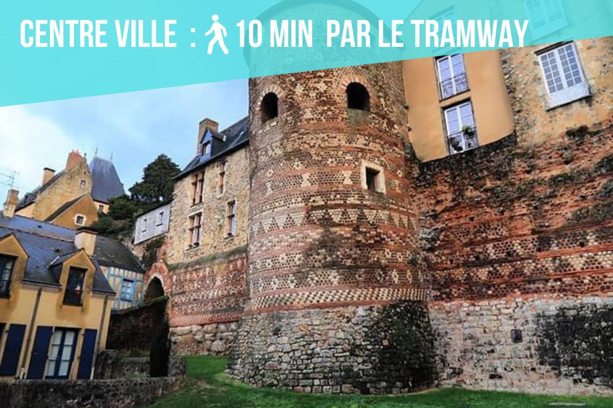 Tramway 10 Jaures Cosy Proche Gare Apartment Le Mans Luaran gambar
